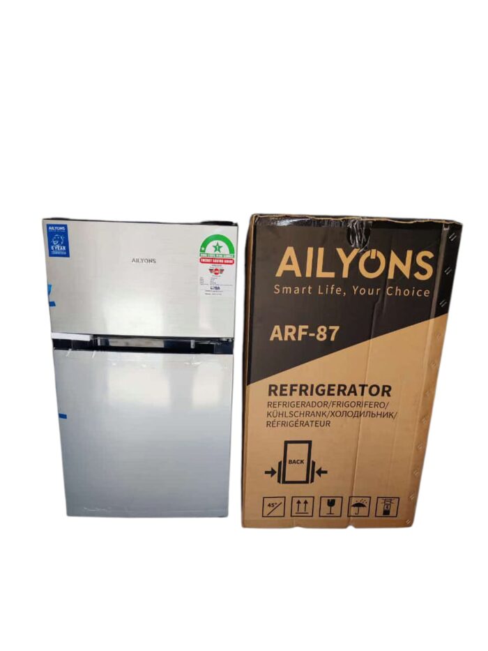 Ailyons 87litres double door refrigerator/ fridge